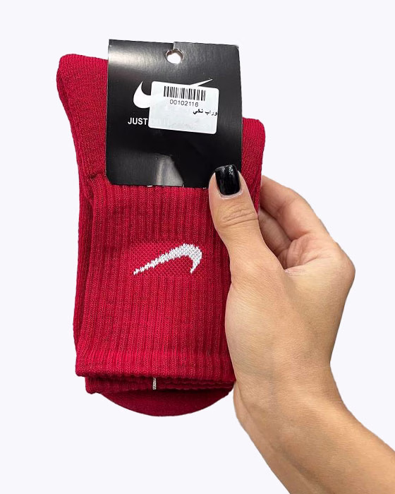 جوراب ساقدار ورزشی  زنانه طرح  NIKE